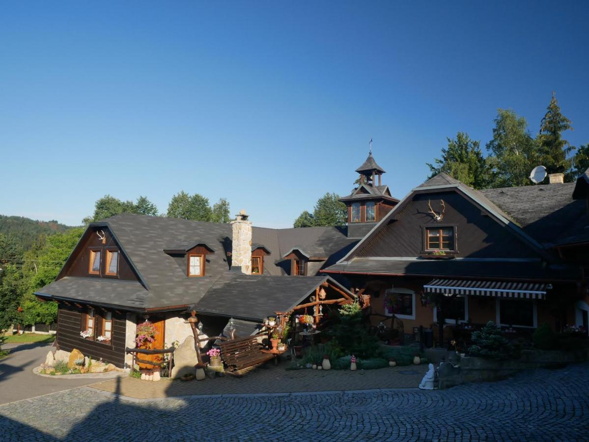 Penzion Obora Prostřední Bečva Exterior foto