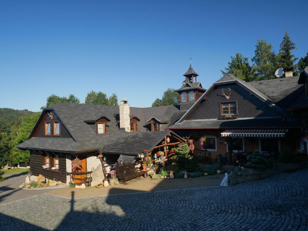 Penzion Obora Prostřední Bečva Exterior foto